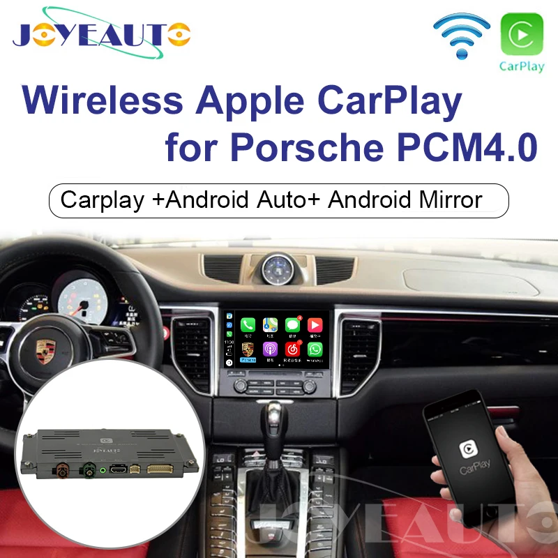 

Joyeauto Wifi Wireless Carplay For Porsche PCM4.0 Android Auto/Mirroring Apple Car Play For 2007-2011 911 Panamera Macan