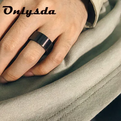 Onlysda Титан Сталь панковские аксессуары в викингском стиле готический Античная медь простой мужской Золотое кольцо старый Стиль для Для мужчин рок-н-ролл Ювелирные изделия для байкеров OSR158