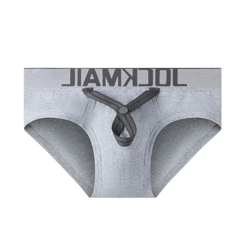 Трусы брифы JOCKMAIL мужские из хлопка пикантное нижнее белье с U образным выпуклым