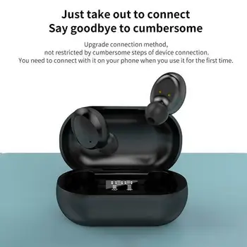 

Mini Wireless Bluetooth V5.0 Headphones TWS Earbuds Earphones F12 Headset With Charging Box CVC8.0 Intelligent Noise Reduction