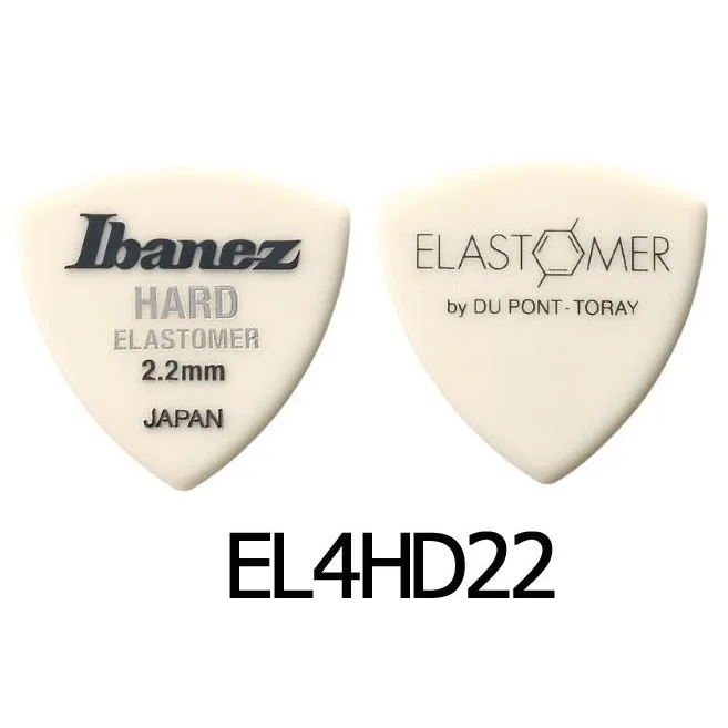 EL4HD22 hard 2.2mm Ibanez эластомер медиатор для гитары, по 1 штуке - Цвет: EL4HD22 hard 2.2mm