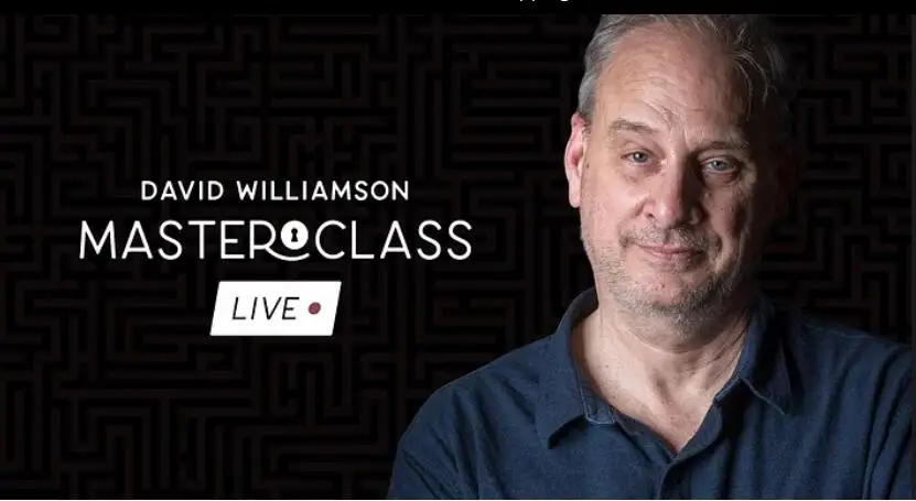 David Williamson - Masterclass Live