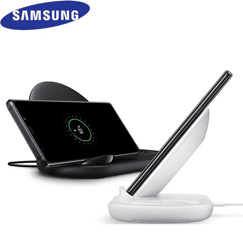

Original Samsung Wireless Charger qi 2 IN 1 Dual Fast Charge power For Galaxy S8 S9 S10 Plus xiaomi 9 iphone 8 plus x xr xs max
