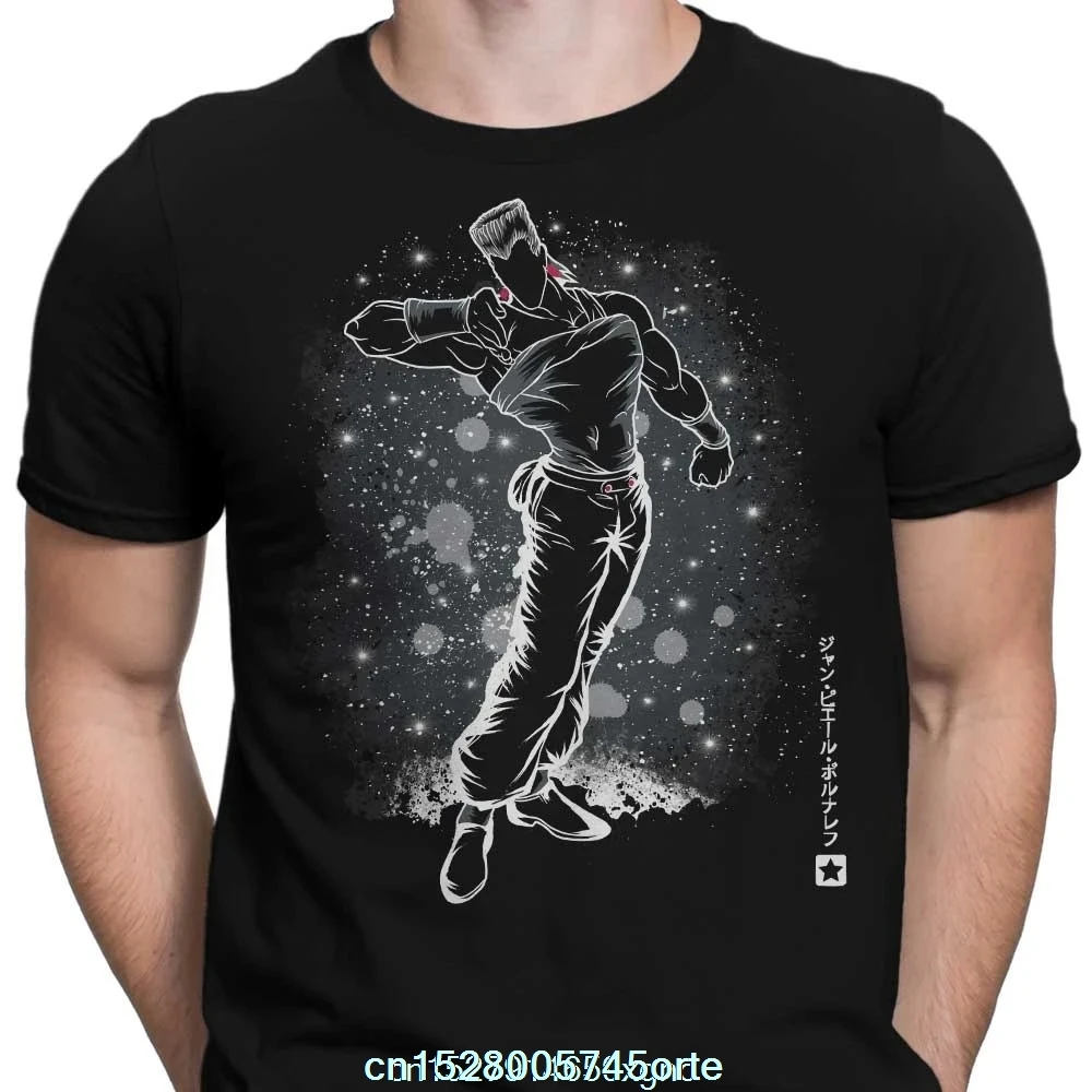 Забавный принт 2020 camiseta THE POLNAREFF-Мужская одежда Женская футболка | Мужская