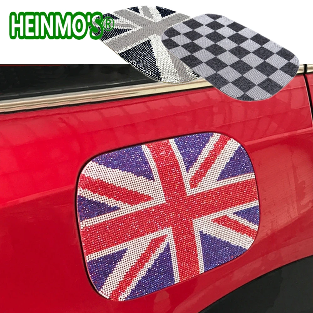 Union Jack Checker крышка топливного бака украшение чехол наклейка для Mini Cooper Countryman F60 2017