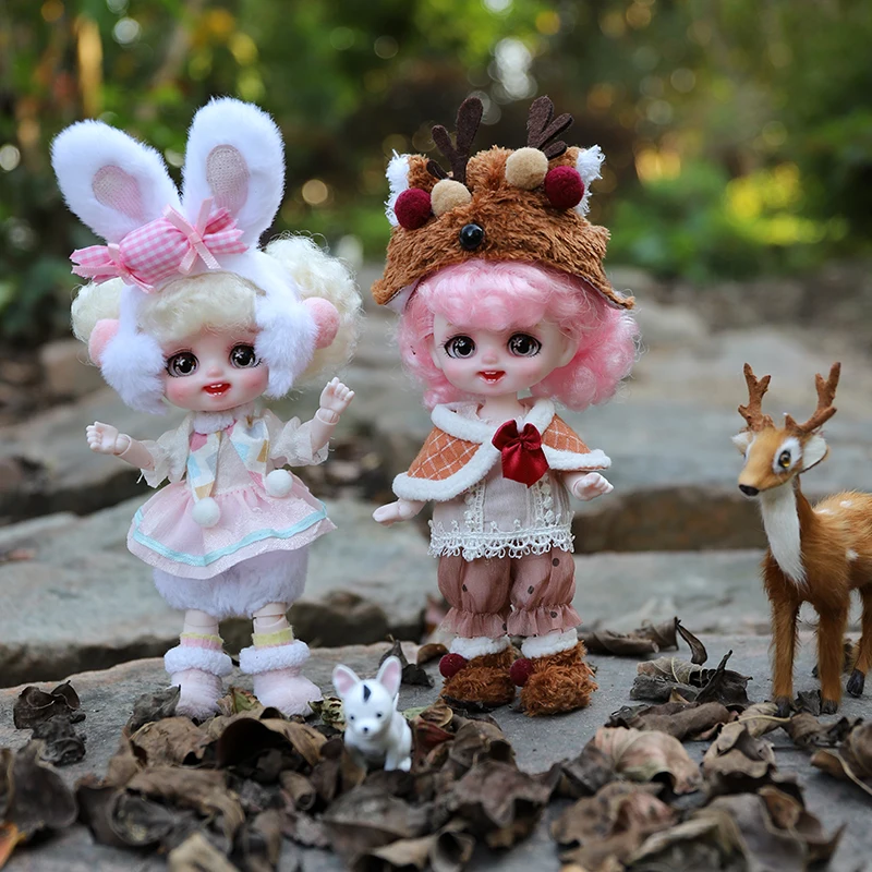 

Шарнирная мини кукла принцессы в масштабе 1/8, 16 см, милый ангел, с одеждой, полный комплект, шарнирная фигурка тела, модель куклы, игрушка, подарок на день рождения для девочек