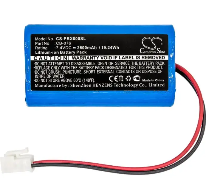 Cameron sino 2600mah аккумулятор для PROMAX 8 Premium CATV анализатор CB-076 оборудование, обзор, аккумуляторная батарея