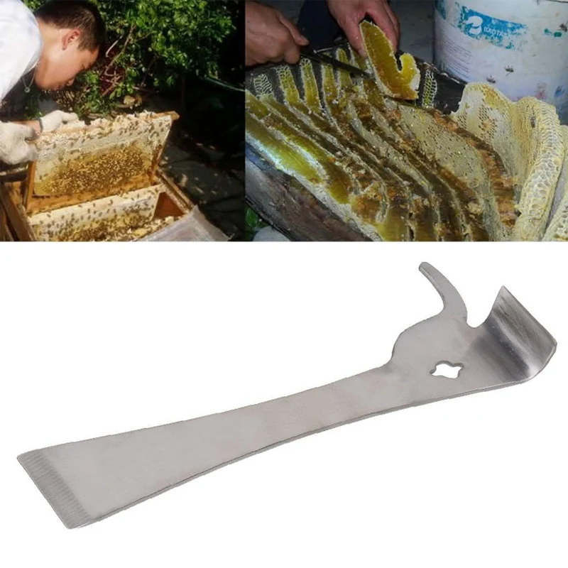 

Stainless Steel Bee Hive Claw Thumb Shape Scraper Beekeeping Tool Pry Beekeeper