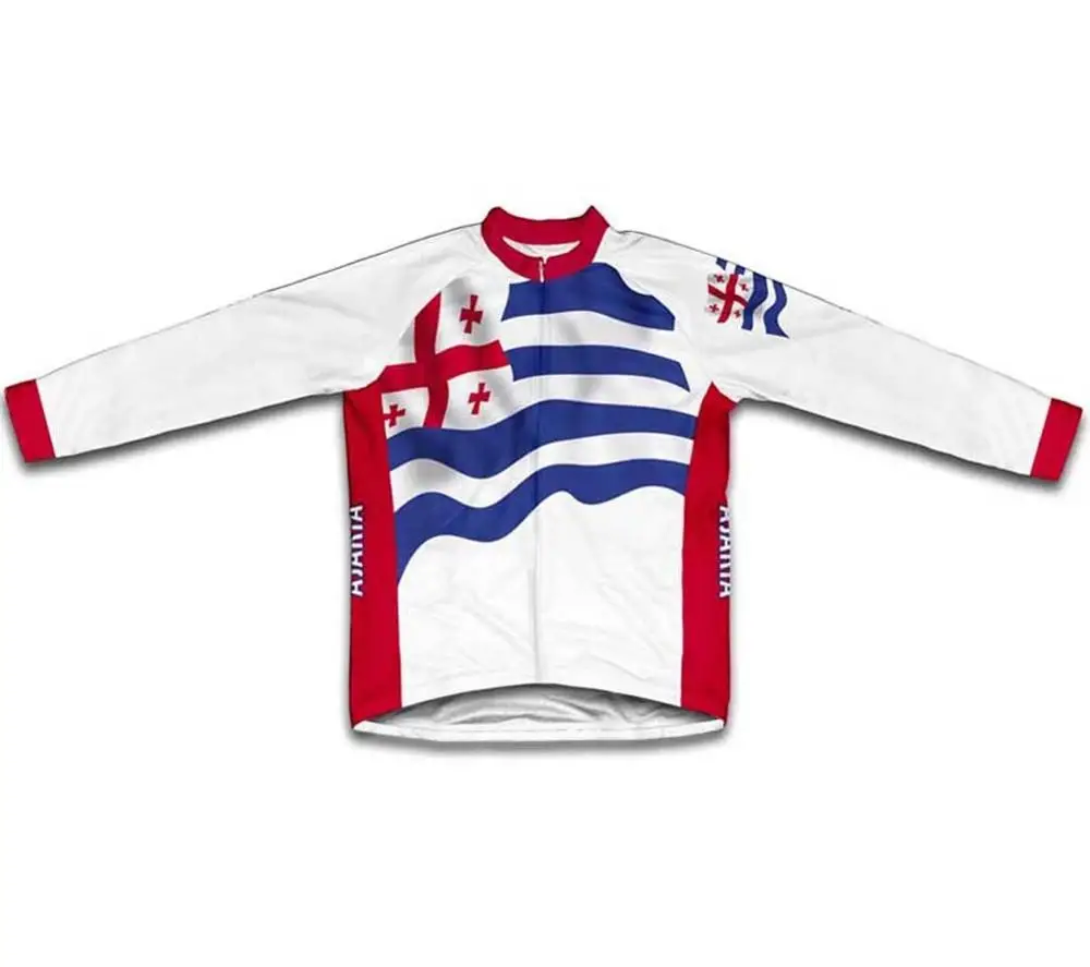 Long sleeve Adjara Pro Team, Мужская велосипедная майка, MTB, велосипед, короткий рукав, велосипедные топы, дышащая, для улицы, спортивная одежда, Майо, ropa ciclismo - Цвет: Long sleeve