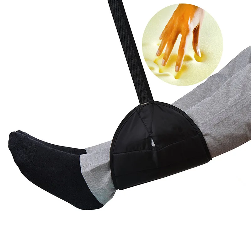 

Cross Border for footrest Airplane Travel Foot Hammock High-Speed Rail Rest Hammock Amazon Hot Selling Home