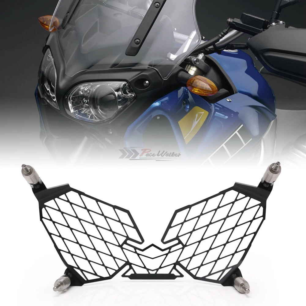 Для YAMAHA XT1200Z XT 1200 Z Super Tenere 2010- мотоциклетный головной светильник, головной светильник, решетка, защитная крышка