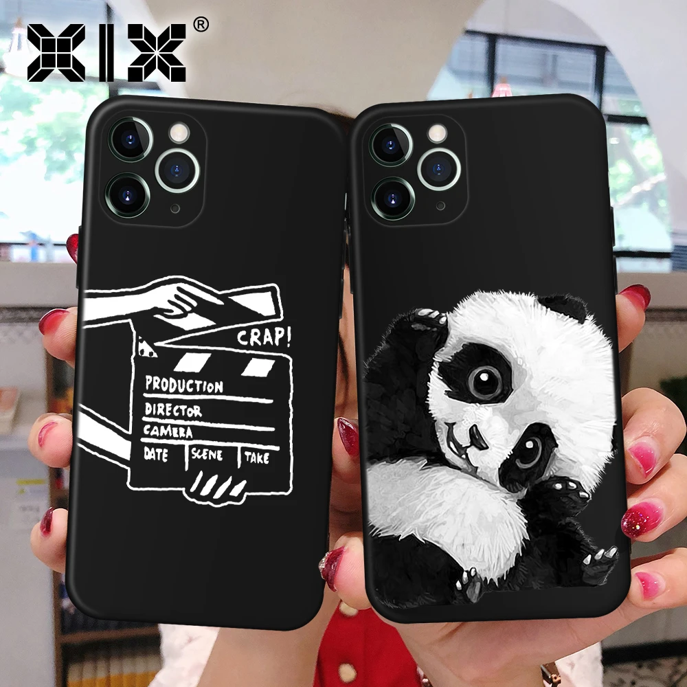 Bestuurbaar Puur hoek Iphone Cover Panda Soft Tpu | Cool Covers Iphone 7 Panda | Black Panda Case  Iphone Se - Mobile Phone Cases & Covers - Aliexpress