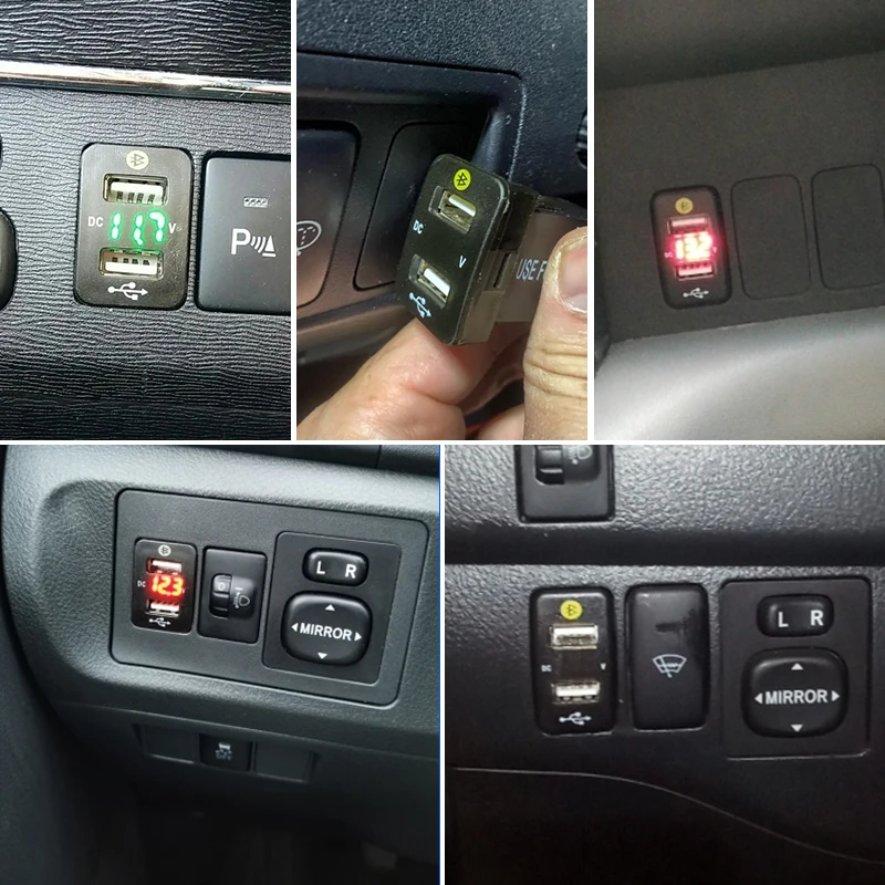Автомобильный gps трекер автомобильное зарядное устройство для toyota corolla 12 В 24