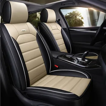 

leather car seat cover For vw golf 4 5 VOLKSWAGEN polo 6r 9n passat b5 b6 b7 Touareg Tiguan car seats