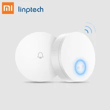 Xiaomi Linptech самогенерирующийся беспроводной дверной звонок WIFI Edition без батареек требуется дверной звонок для умного дома Mijia App control