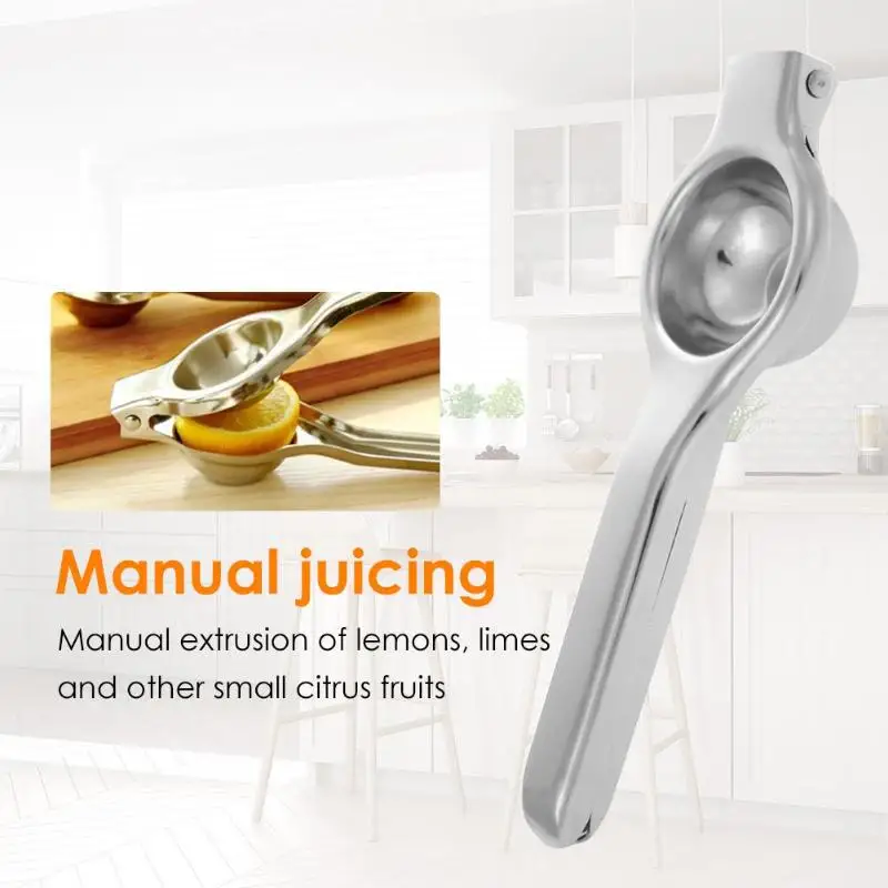 

Manual Lemon Squeezer Juice Fruit Orange Press Stainless Steel Kitchen Tool Kitchen Tool Lemon Juicer Manual Stainless Steel Fru