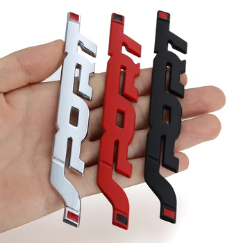 

EIDRAN Car Metal 3D SPORT Logo Stickers Decal Emblem Trunk Fender Badge Sticker