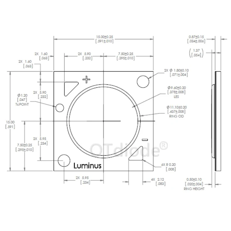 Luminus CHM-9 CHM-11 CHM-14 CXM-18 50W 100W алюминьный студия COB светодиодный для роста растений в помещении освещение