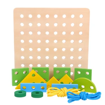 

1 set of Useful Creative Chic Practical Durable Wooden Toys Educational Toys