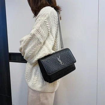 

Women's bag creasing hot shoulder bag 2020 new European and American casual classic fashion crossbody bag
