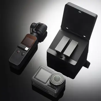 

For DJI Osmo Action Camera Storage Type Battery Intelligent Charging Charger 4 LED indicators Small and easy carry