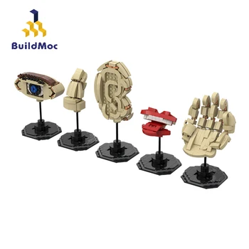 

Buildmoc Creator The Five Senses Diy Home Furnishing Decoration Figures Accessories Building Blocks Creator Children Toys Gifts