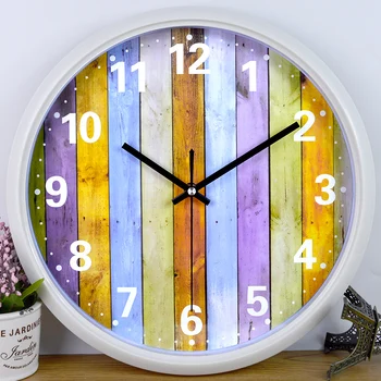 

Modern Wall Clock Vintage Creative Wall Watch Retro Large Clocks Shabby Chic Living Room Kitchen Clocks Horloge Mural Home Decor