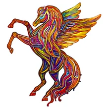 

Fly Horse Puzzles for Adult Alien Animal Puzzle 300 200 100 Pieces Montessori Kids Children Gift Wooden Toy Crafts Wholesale