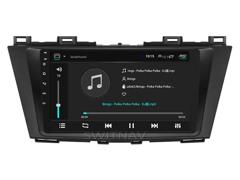 Автомобильный DVD плеер с Android 8 1 для MAZDA 5/PREMACY 2009 2012 автомагнитола gps мультимедиа