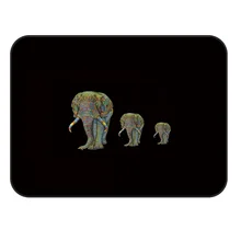 CHARMHOME мягкий ковер Противоскользящий ковер Африка Индийский Слон ковер для гостиной коврик для спальни украшения дома аксессуары