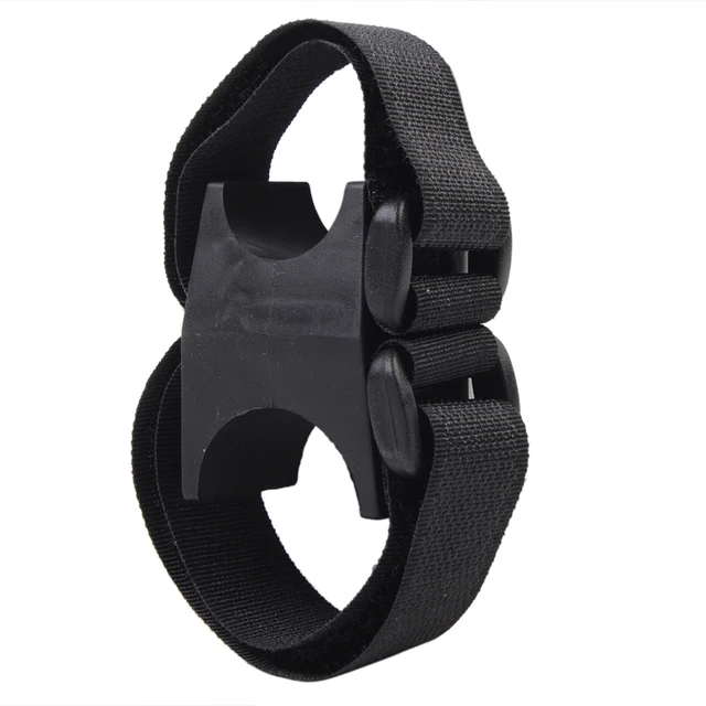 Multi-Purpose Bike Strap Band Flashlight LED Tourch Mount Holder Bike Lock  Clamp Holder Magic Band Mountain Bicycle Accessories