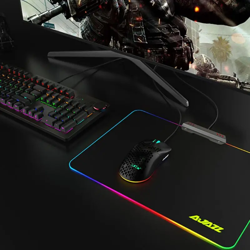 Aj390 leve com fio mouse oco para