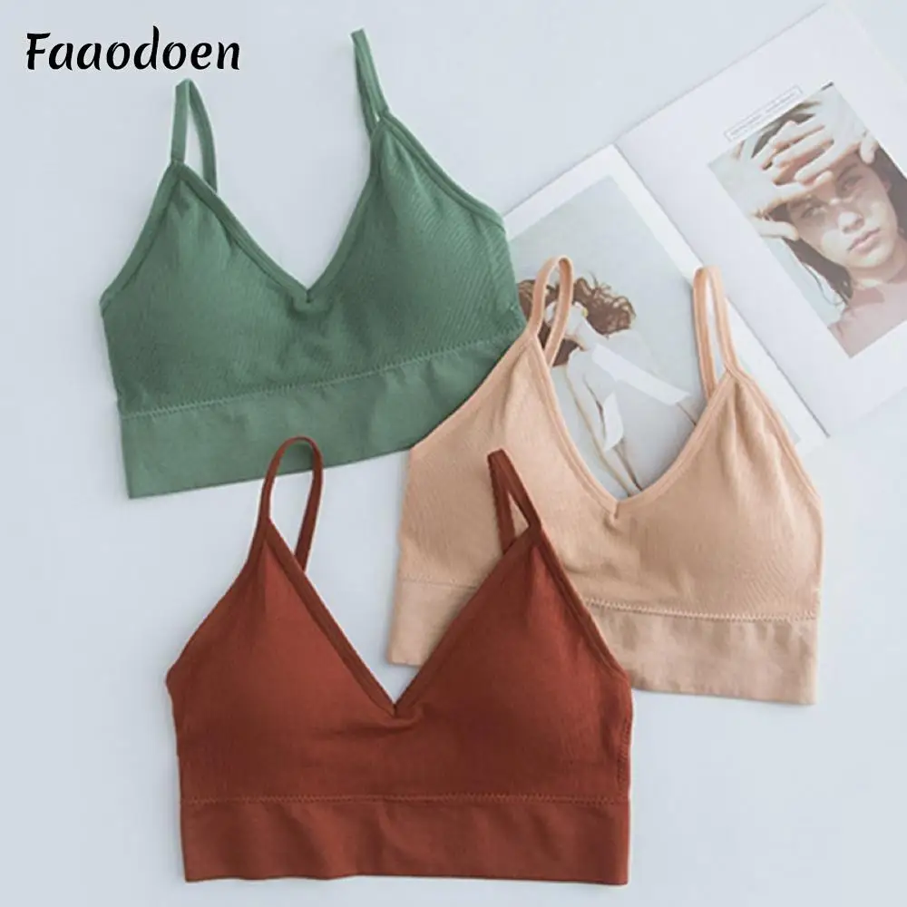 

Sports Bra 2020 Women Fitness Top Seamless Yoga Bra Black White Running Yoga Gym Crop Top Women Push up Sport Bra Top Wire Free