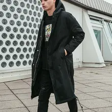 VIISHOW мужская зимняя куртка брендовая мужская парка Новая зимняя мужская куртка манто с капюшоном Homme Hiver зимнее пальто для мужчин MC2088174