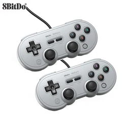 1 Or 2PCS 8BitDo SN30 Pro USB Wired Gamepad Controller for NS Switch Windows For Raspberry Pi SN Edition Game Control 1 Or 2PCS 8BitDo SN30 Pro USB Wired Gamepad Controller for NS Switch Windows For Raspberry Pi SN Edition Game Control