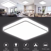 Высокий светодиодный потолочный светильник, квадратный светильник, современный дизайн для спальни, кухни, гостиной, Потолочная люстра LG66