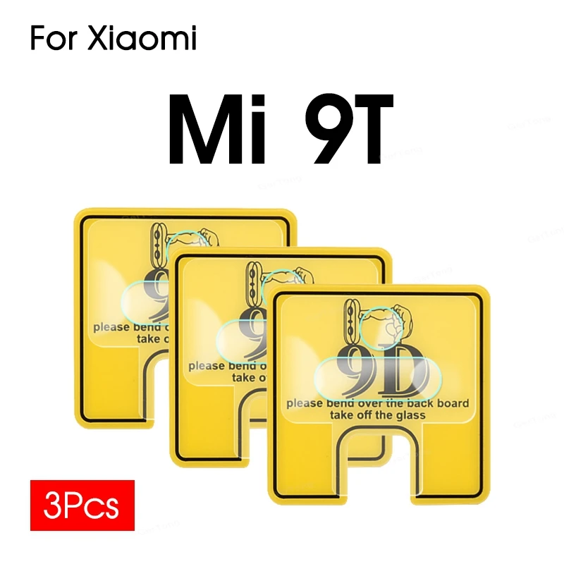

3PCS/Lot Camera Lens Film Glass For Xiaomi Mi 9T Pro Mi9T Mi9 T Pro Screen Protector Ultra Thin Clear Cover 6.39 inch Glass