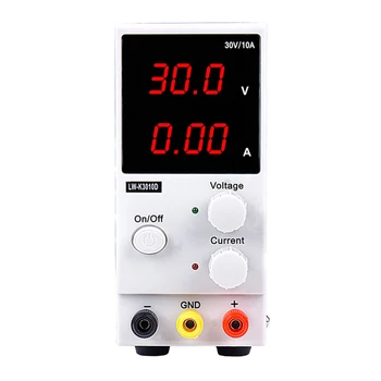 

LW-K3010D Mini Adjustable Digital DC Power Supply 30V10A Switching Power supply 110V-220V For Laptop Phone Repair