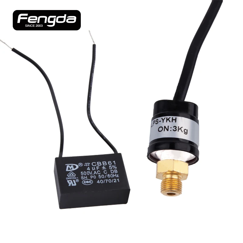 Fengda compressor accessories pressure switch capacitors | Инструменты