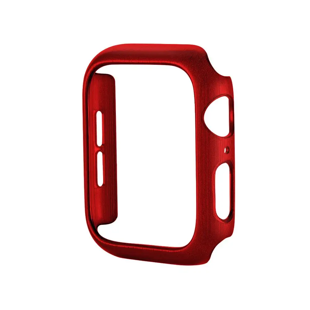 Чехол для Apple Watch, версии 5/4/3/2/1 40 мм 44 царапин ПК matels чехол s для наручных часов iWatch, версия 3, 2, 42 мм, 38 мм - Color: Red
