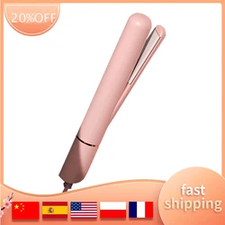 Hair Straightener Flat Iron 2 In1 Ceramic Straightener And Curler Constant Temperature Fast Heating Suitable For All Hair Types