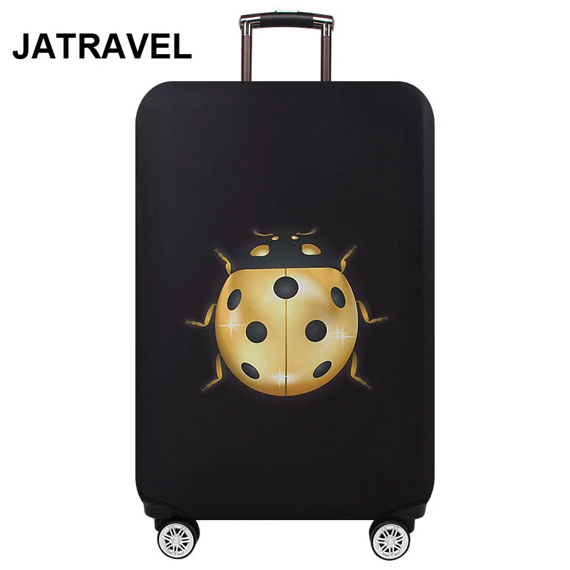 

JATRAVEL Thicker Ladybug Luggage Cover Suitcase Case Travel Accessorie Elastic Luggage Cover Apply To 18-32inch Suitcase