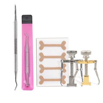 

1 Set Double Head Ingrown Toe Nail Correction Set Pedicure Foot Nail Clean Tool Toe Nail File Foot Nail Care Manicure Tools