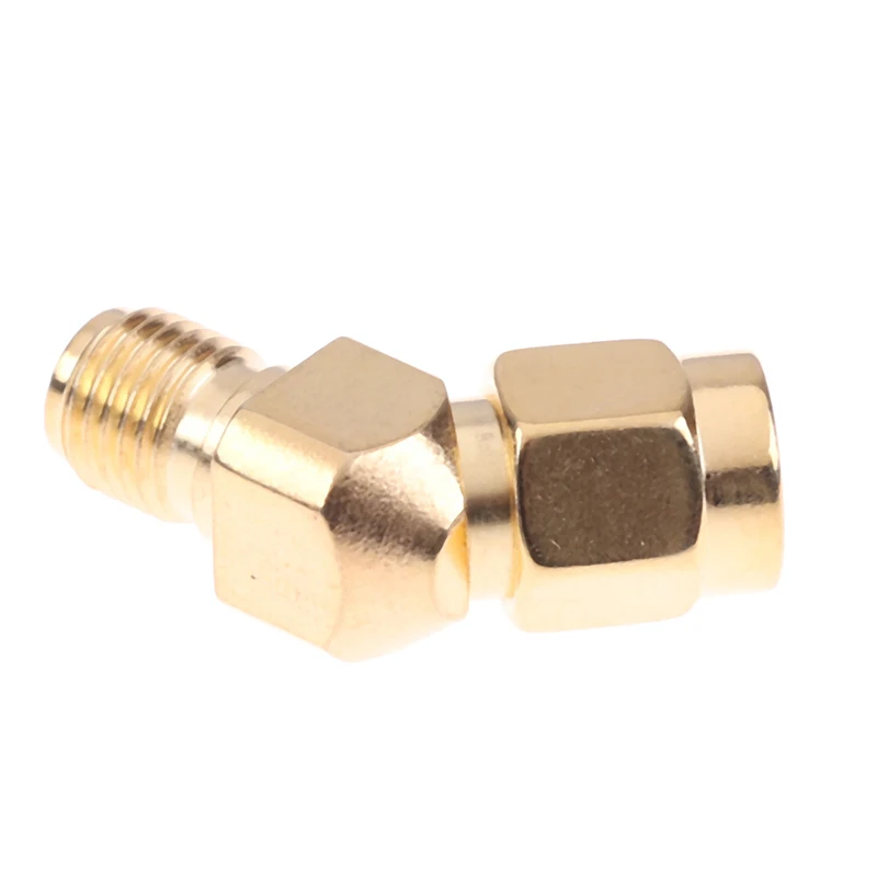 

SMA Male To SMA Female 45 135 Degree Bevel Adapter Connector For FPV Goggle Antenna