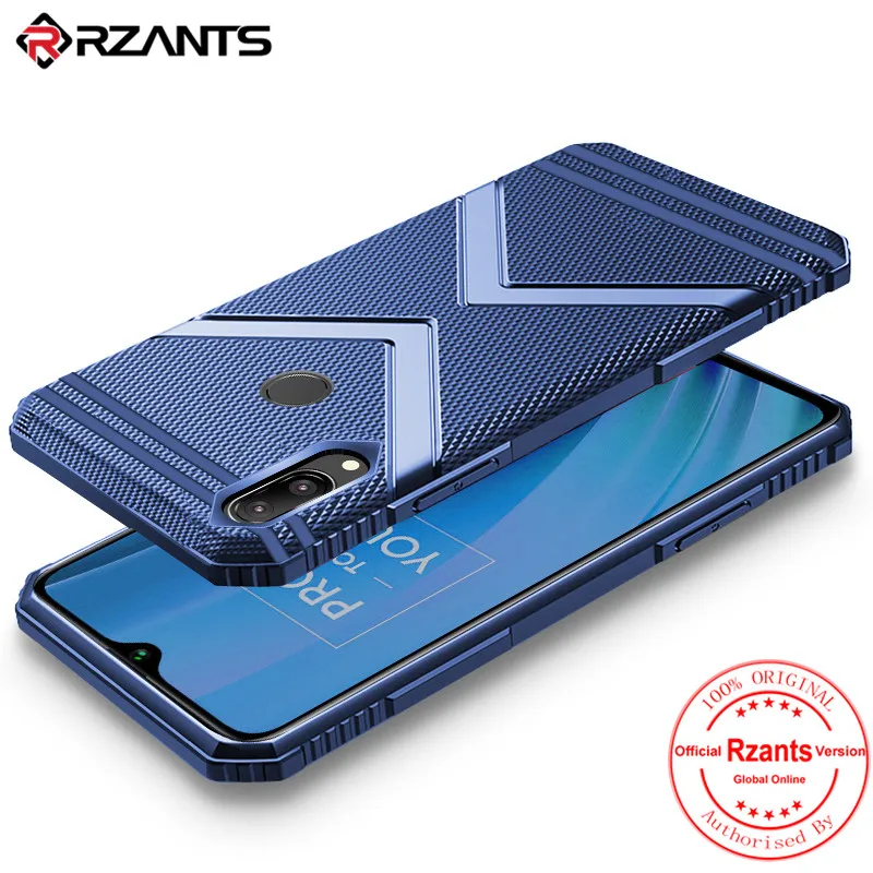 

Rzants Phone Case For OPPO Realme 3 Pro Diamond Armor Soft Case Minimalist Strongest Durable Anti-Knock Slim Thin Cover