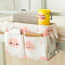 

Fabric Bedside Storage Bedside Storage Hanging Bag Dormitory Chairs Fabric Students Books Sundries Arrange Colthing Organizer