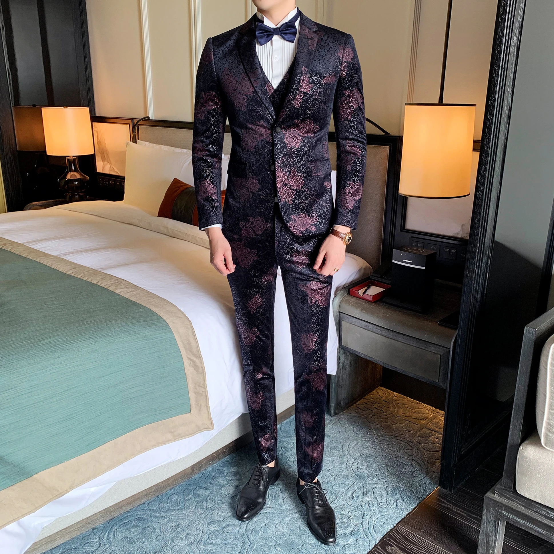 Костюм Де Люкс Pour Homme в стиле барокко Vestito Matrimonio Uomo королевские мужские роскошные