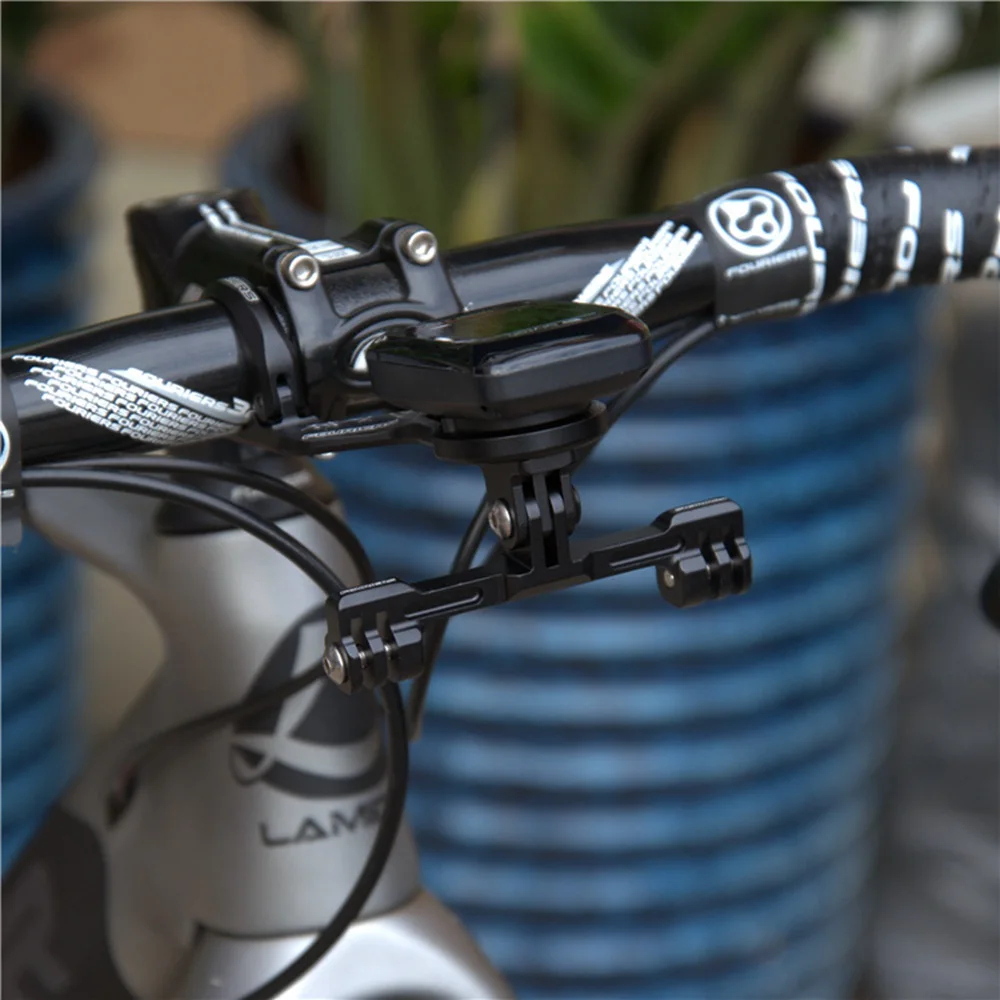

Bike Light Mount Camera Holder Extender Adapter Compatible for Garmin Bryton Computer Mount with Gopro Adaptor