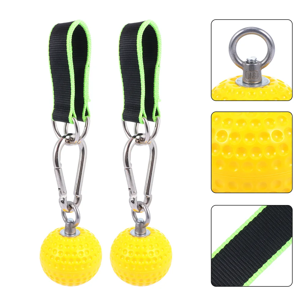 

1 Pair Finger Strength Exerciser Creative Practical Fitness Equipment Pull Up Power Ball Training Ball