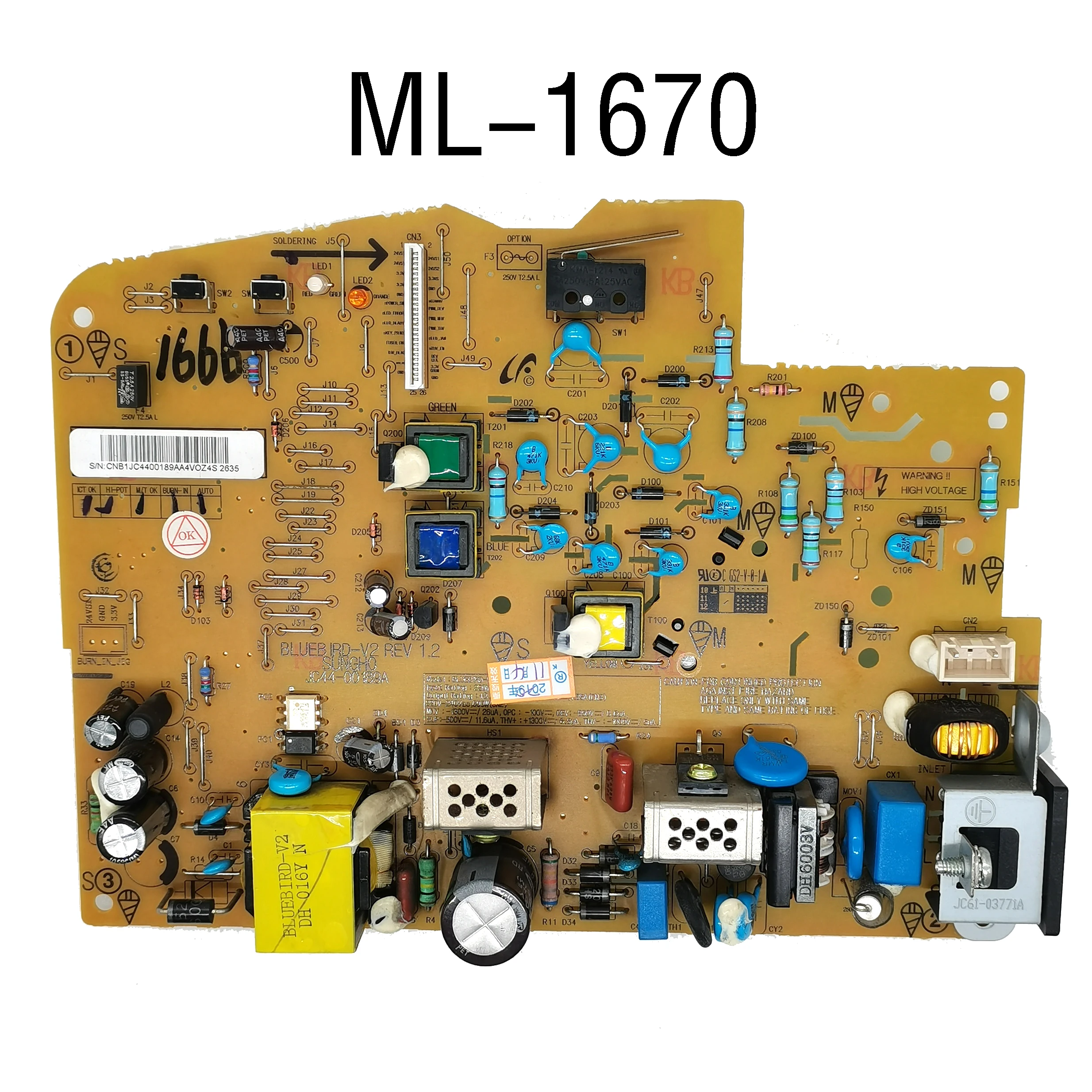 Printer Uesd Power Board For Samsung Ml 